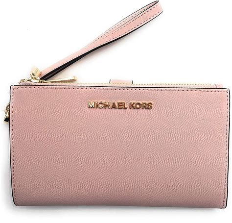 michael kors women's jet set travel dbl zip wristlet